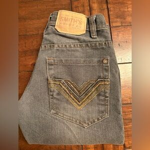 Kids Denim Jeans - Dark Wash Denim Gray